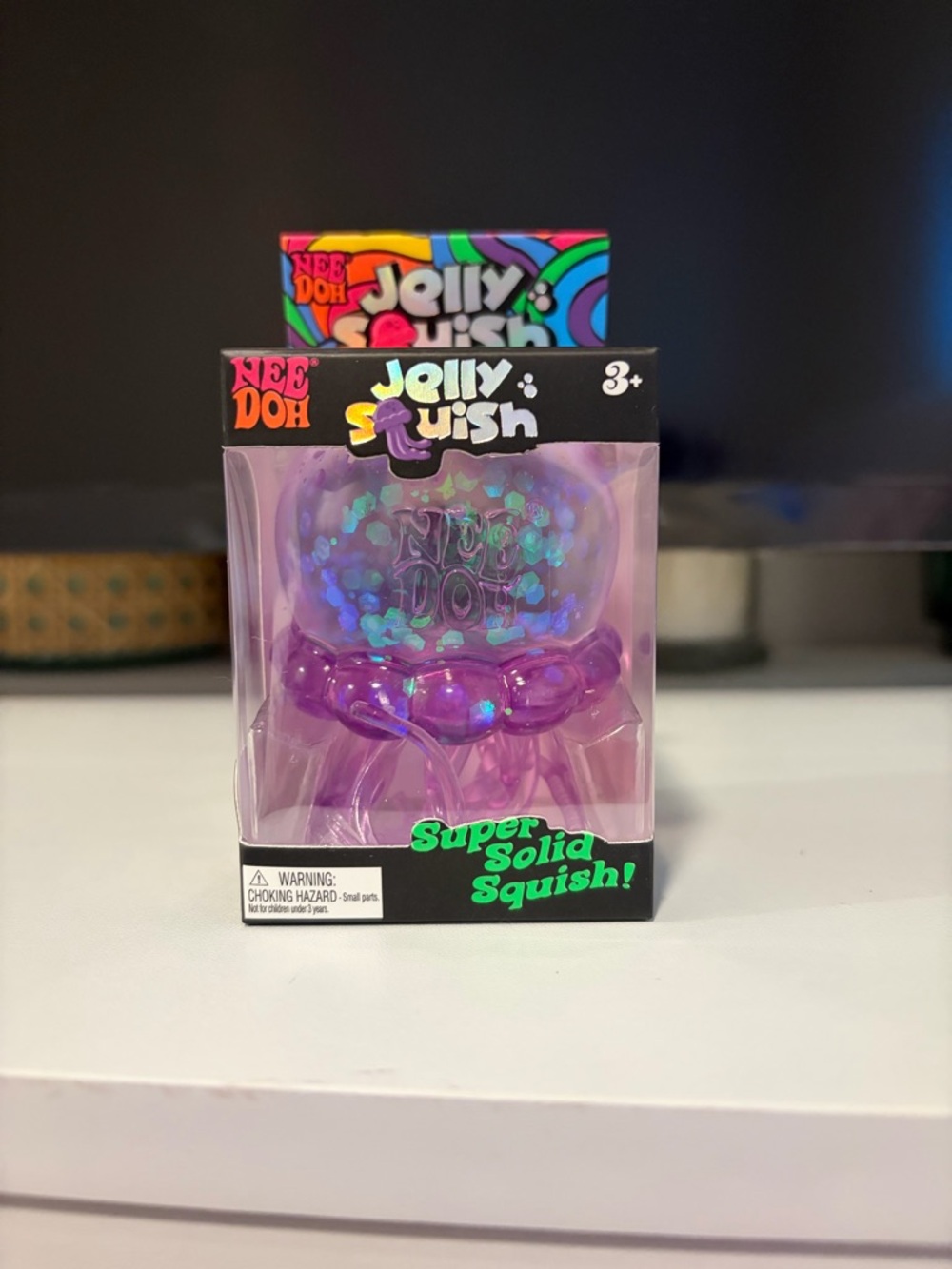 Needoh Jelly Squish Purple